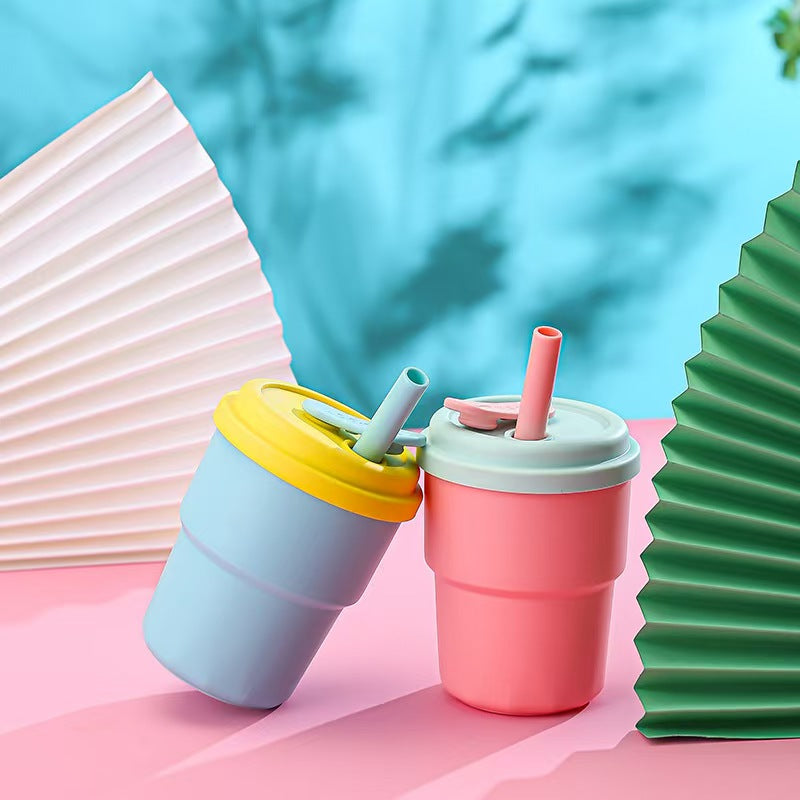 Fun & Colorful Cups – Perfect for Refreshing Drinks Anytime! 🍹🌈