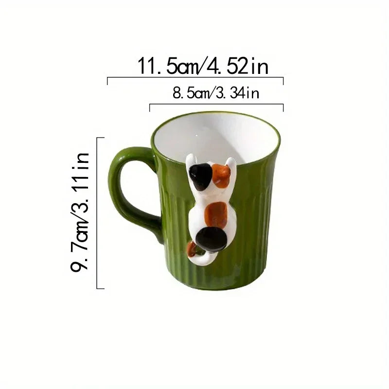 Cute Cat Cup - Cute Ceramic Coffee Cups and Cat-designed Mugs for Creative Hotels/restaurants/office Restaurants/cafes