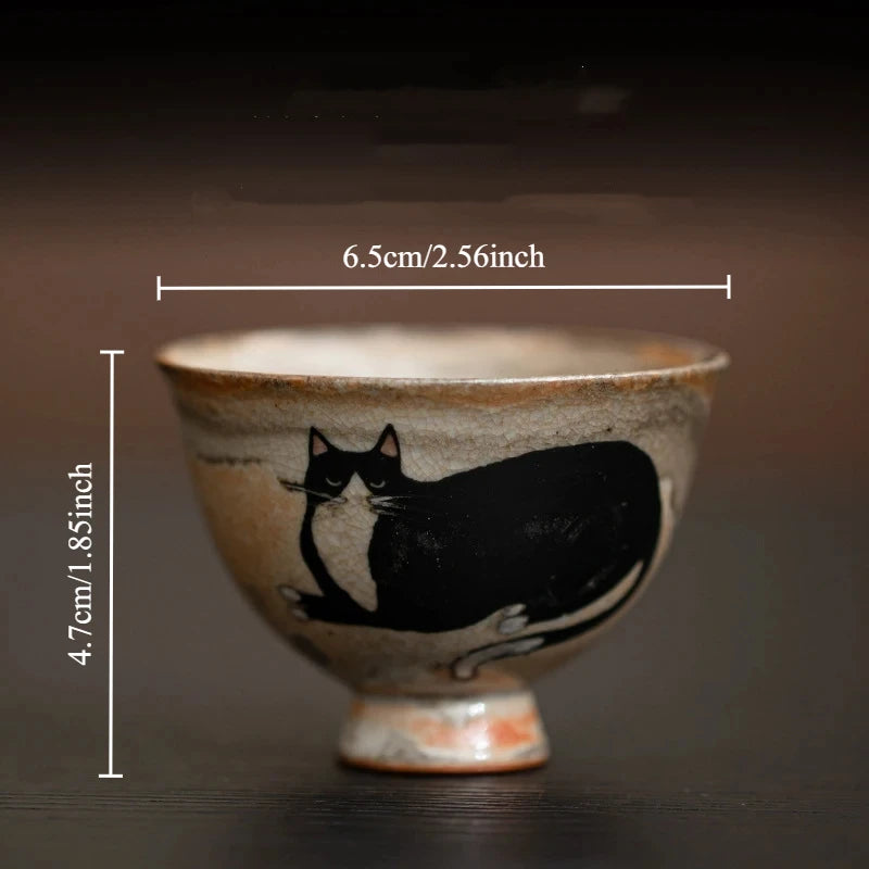 Ceramic Opening Cup Pottery Beautiful Cups Tea Cup Set Teaware For Tea Ceremony