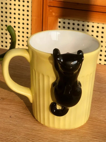 Cute Cat Cup - Cute Ceramic Coffee Cups and Cat-designed Mugs for Creative Hotels/restaurants/office Restaurants/cafes